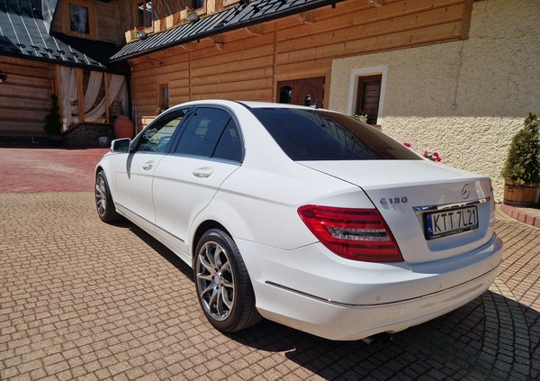 Mercedes-Benz Klasa C cena 52300 przebieg: 127000, rok produkcji 2012 z Zakopane małe 121